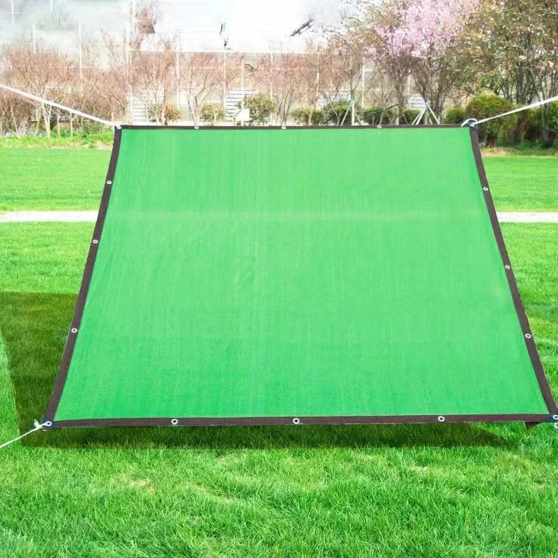 4x5m Thickened 12-pin85- 90% shading rate anti-UV HDPE black shading net outdoor pergola car garage rain shed shading net