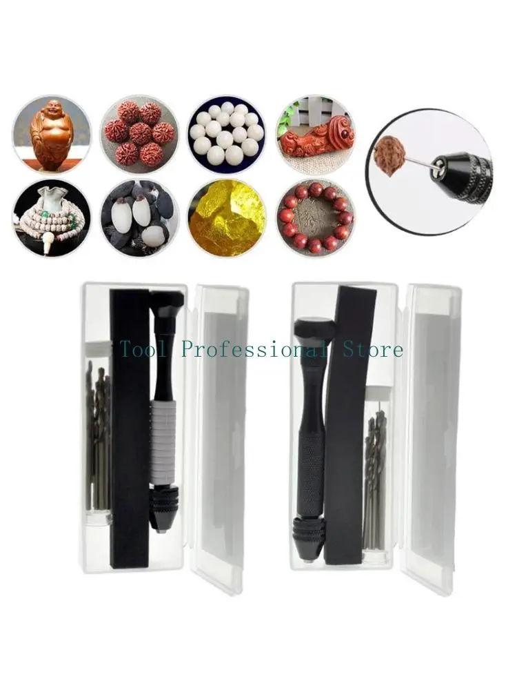 

57QF Black Hand Twist Wear-resistant High-quality Materials StrongTwist Drill Set