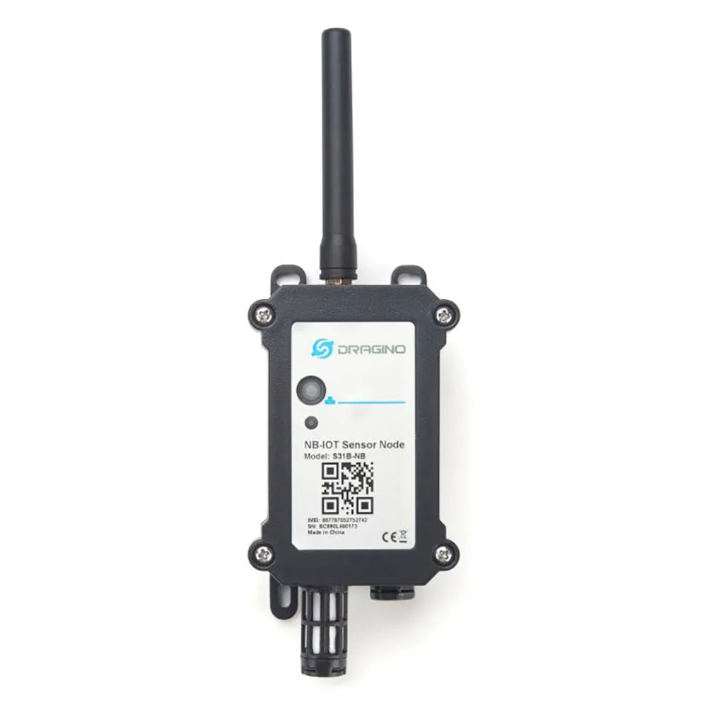 Dragino S31-CB/S31B-CB -- NB-IoT/LTE-M Outdoor Temperature and Humidity Sensor upload to IoT server via NB-IoT or CAT-M1 network