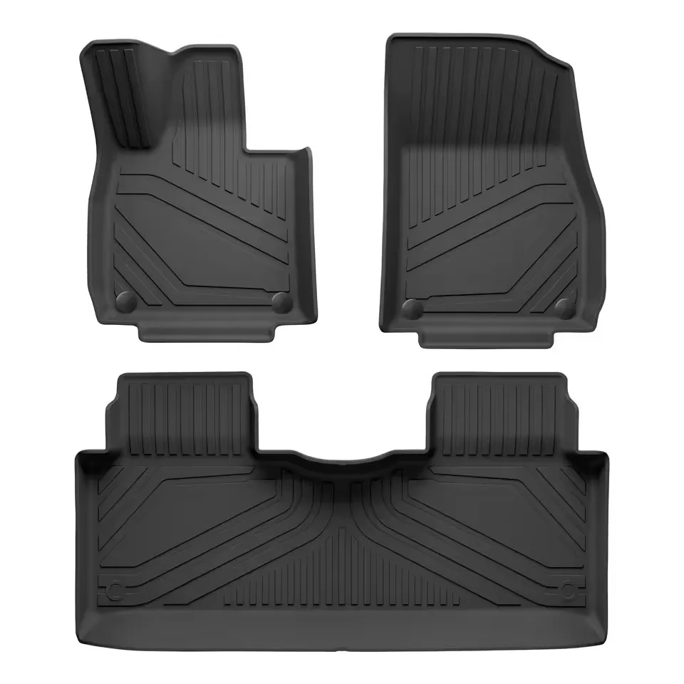 LUCKEASY voor Xpeng G6 Achterbank Rugleuning Beschermende Pad Cargo Liner Kofferbak Pad TPE Auto Vloermatten Auto Interieur Accessoires