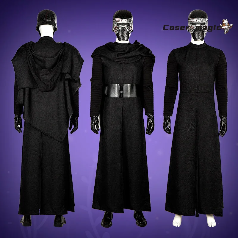 Kylo Ren/Ben Solo Косплей Костюм Униформа Хэллоуин Карнавал Вечеринка Рождественская игра Ролевая одежда Одежда