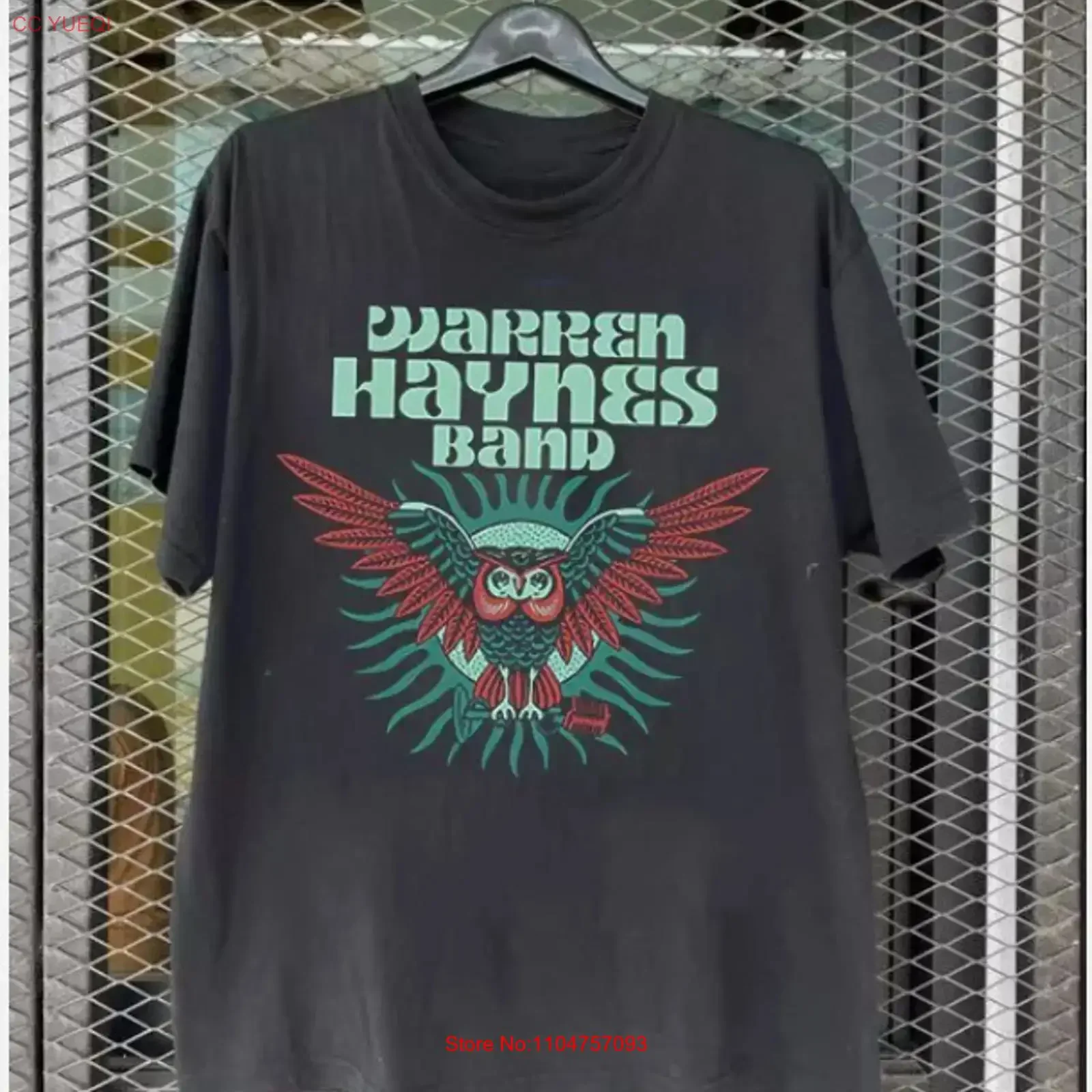 1 Warren Haynes Band Live In Concert 2025 T Shirt Full Size vintage Washed Top For Everyday Wear Stretched Unisex homme