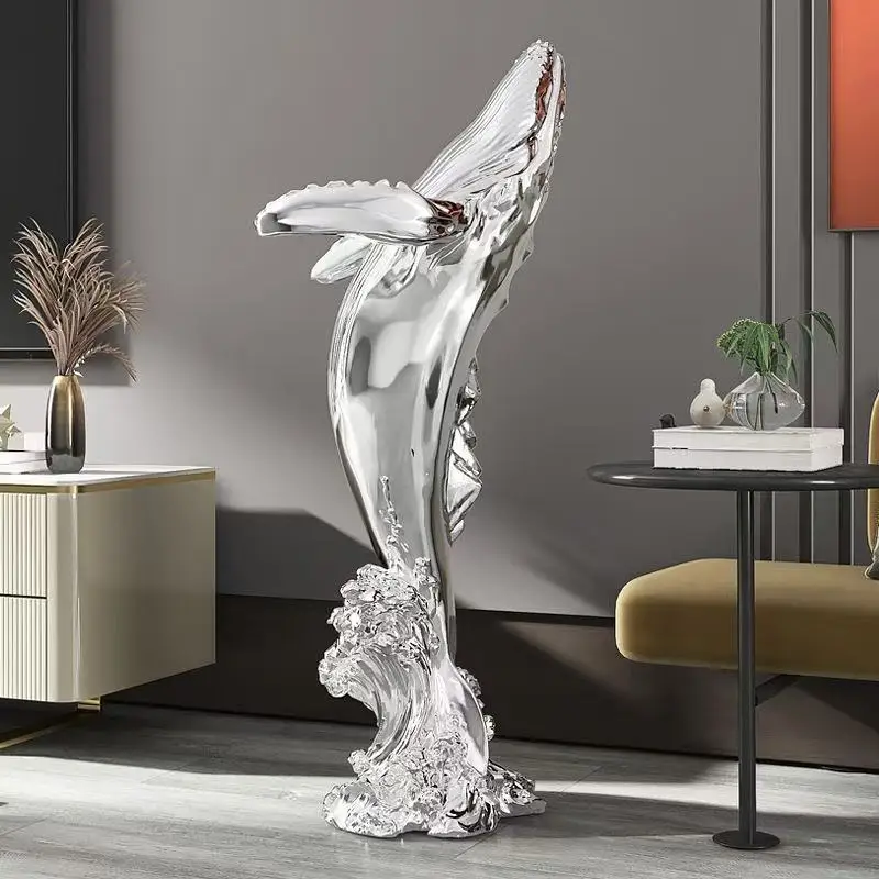 for-68X30CM Large Floor-standing Decorative Items in the Living Room Create a Light Luxury and High-end Home Decoration）