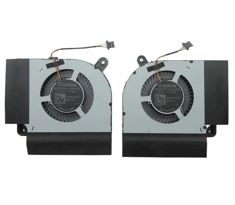 New Original Laptop CPU Cooling Fan For XiaoMi 2020 Gaming Redmi G XMG2003-AJ AL AB EG75070S1-C550/C560-S9A 5V 6033B00853/401