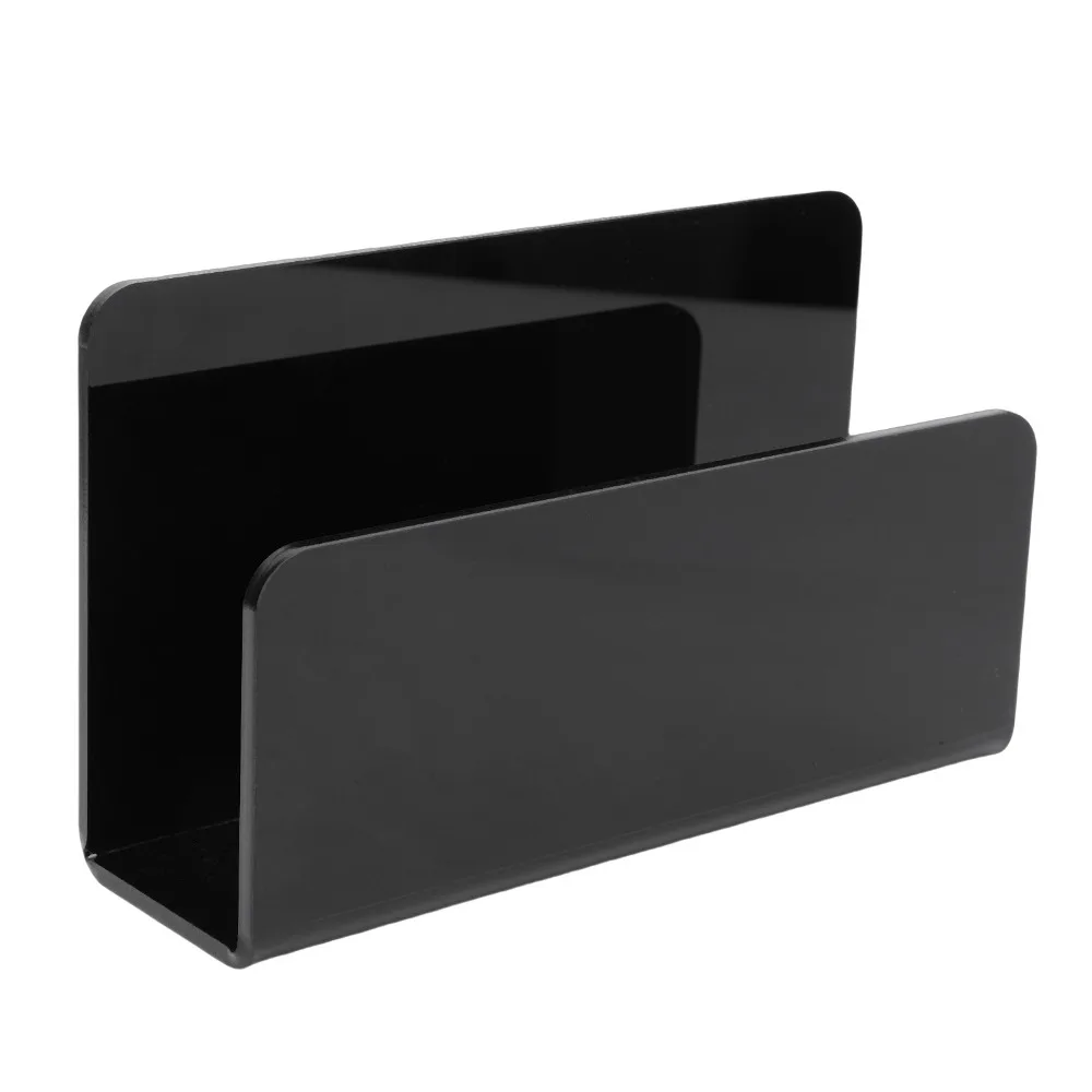 Different Colors Acrylic Mail Holder Acrylic 17.5 X 5.5 X 10cm Letter Organizer Stand Acrylic File Organizer Desk Organizing