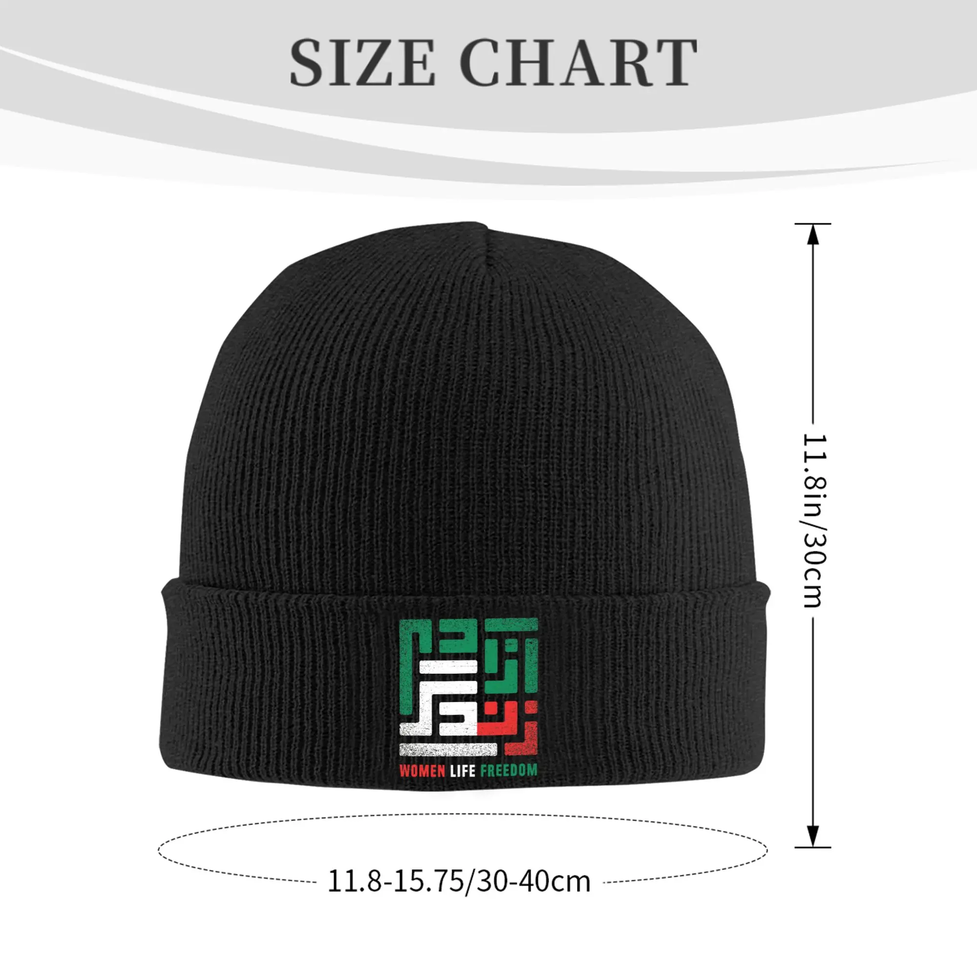 Life Freedom Freedom Iran Beanie Cap Unisex Winter Warm Bonnet Femme Knit Hat Fashion Outdoor Ski  Skullies Beanies Caps