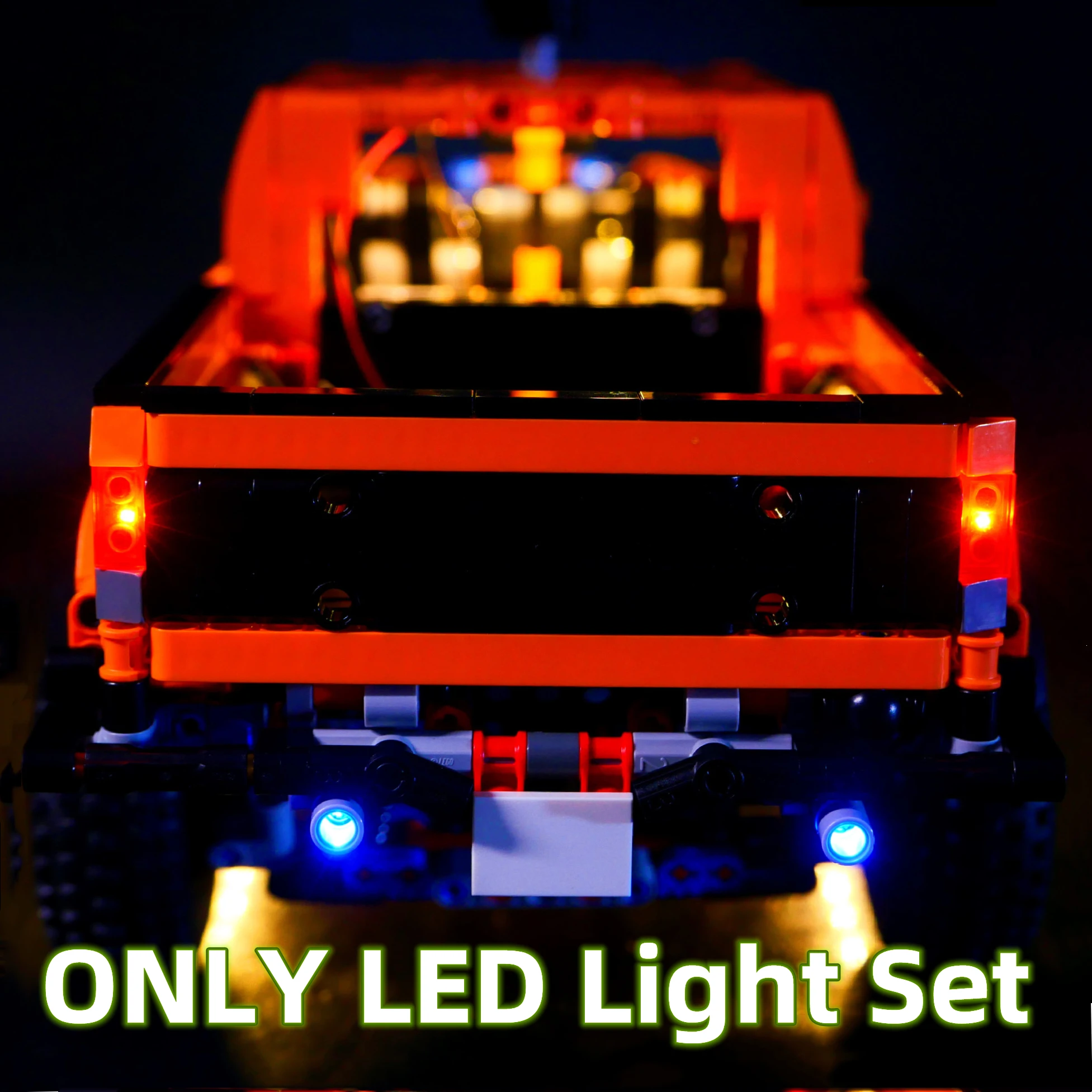 In Voorraad Afstandsbediening App Motor Led Light Set Voor Fordf 150 Raptor Compatibel Met Lego 42126 Bouwstenen Accessoire