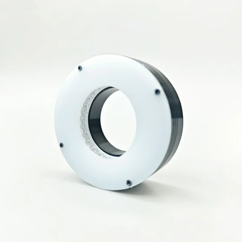

A 90-degree circular light source with an outer diameter of 60mm, providing high-angle illumination for visual inspection.
