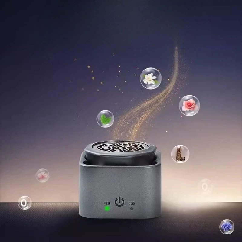 

Портативный электрический аромадиффузор для автомобиля с интеллектуальным контролем температуры, безопасное бездымное устройство для ароматерапии