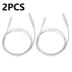 2PCS Gas Cooker Range Stove Parts Igniter Electrode Spark Plug 900mm Ignition Cable Cooker Ignition Pin Wire Ceramic 35/40/45mm