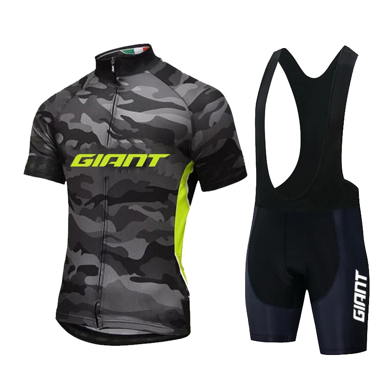 

2023 Pro Cycling Jersey Set Summer GIANT Mountain Bike Clothing Pro Bicycle Cycling Jersey Sportswear Suit Maillot Ropa Ciclismo