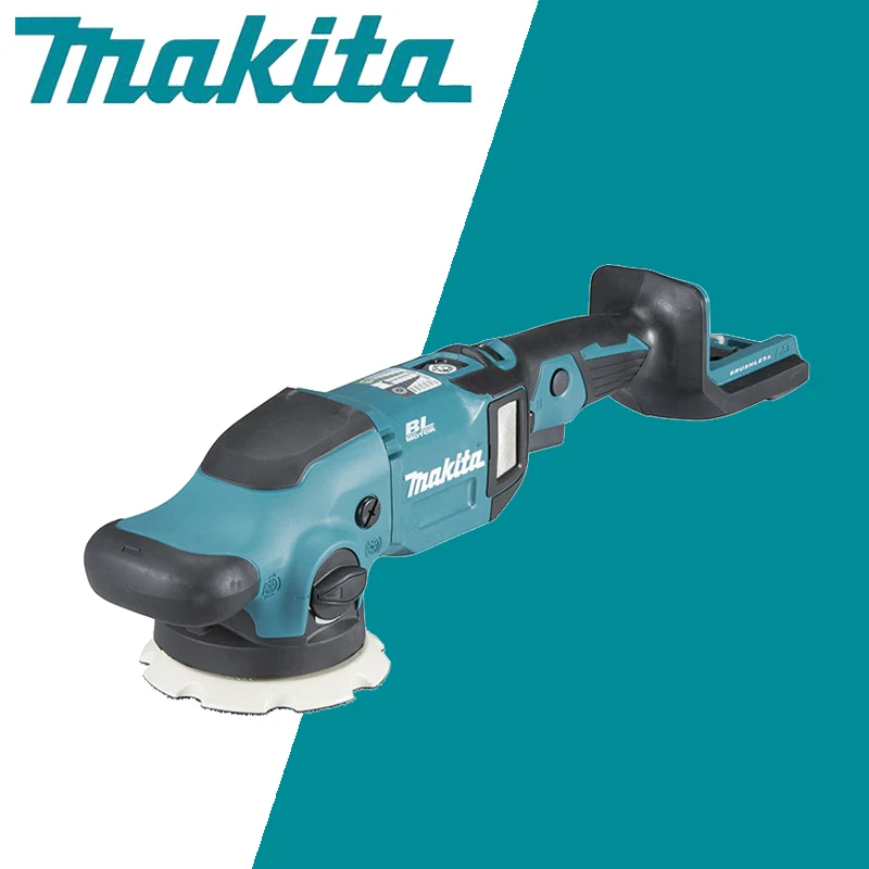 Makita DPO500Z 18V Cordless Eccentric Polisher 5''125MM Variable Speed Control Dial Automobile Professional Polishing Power Tool