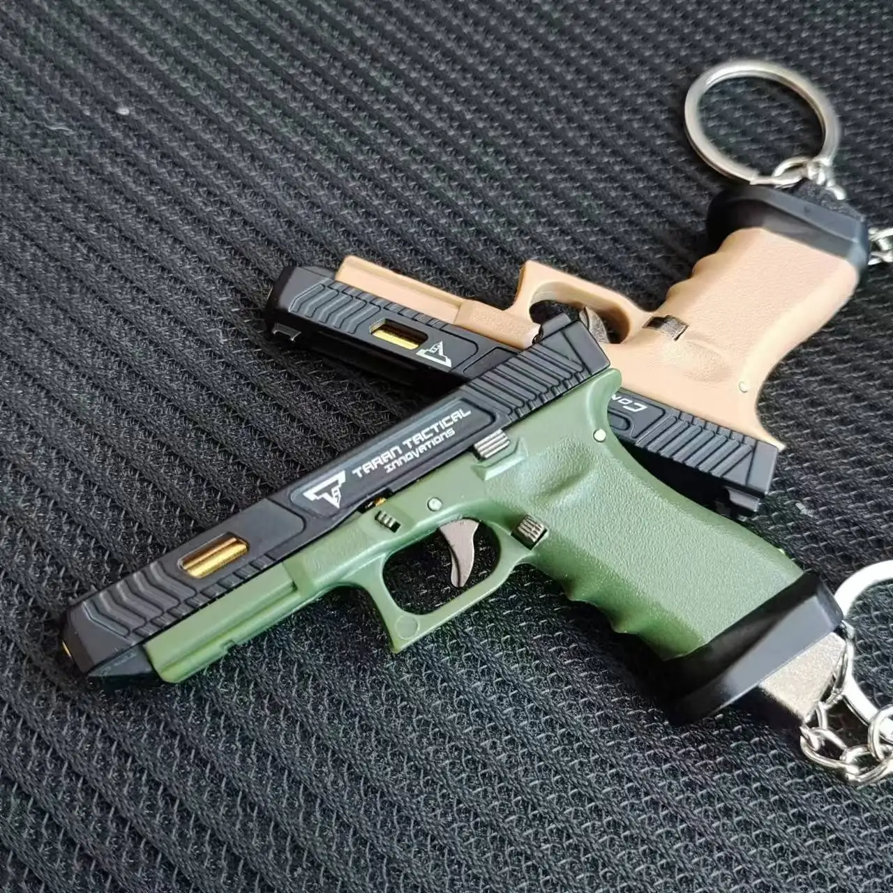 نموذج ذاكرة قابل للفصل لعبة بندقية زخرفة ، مشغولات يدوية لتزيين المنزل ، سلسلة مفاتيح متدلية ، هدايا حفلات الأعياد ، ، G17 ، G34 #5