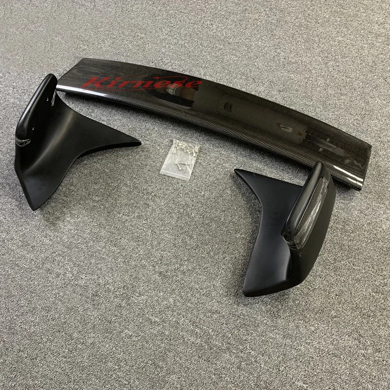 Rear Trunk Spoiler For Toyota Supra A90 2019 2020 2021 Carbon Fiber Material Glossy Carbon Lip Spoiler Wing