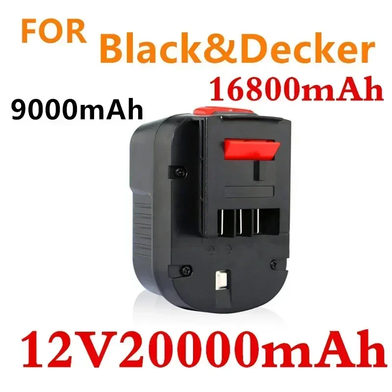 12V 20000mah Rechargeable Tool Battery for Black&Decker A12 A12EX FSB12 FS120B A1712 HP12K HP12