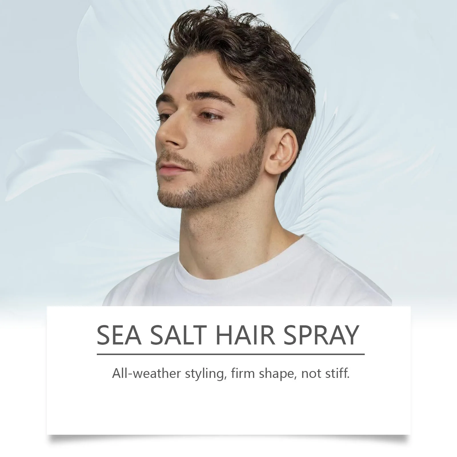 East Moon Sea Salt Hair Volumizing Spray Improve Texture Strong Hold Wave Thickness Non Greasy Modeling Curly Hair Styling Oils