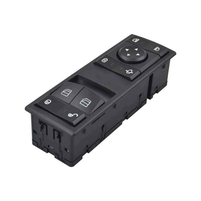 

ABXN-For Mercedes Benz Truck Actros MP4 1840 L 2015 A9605451213 Front Left Window Control Button Window Glass Lift Switch