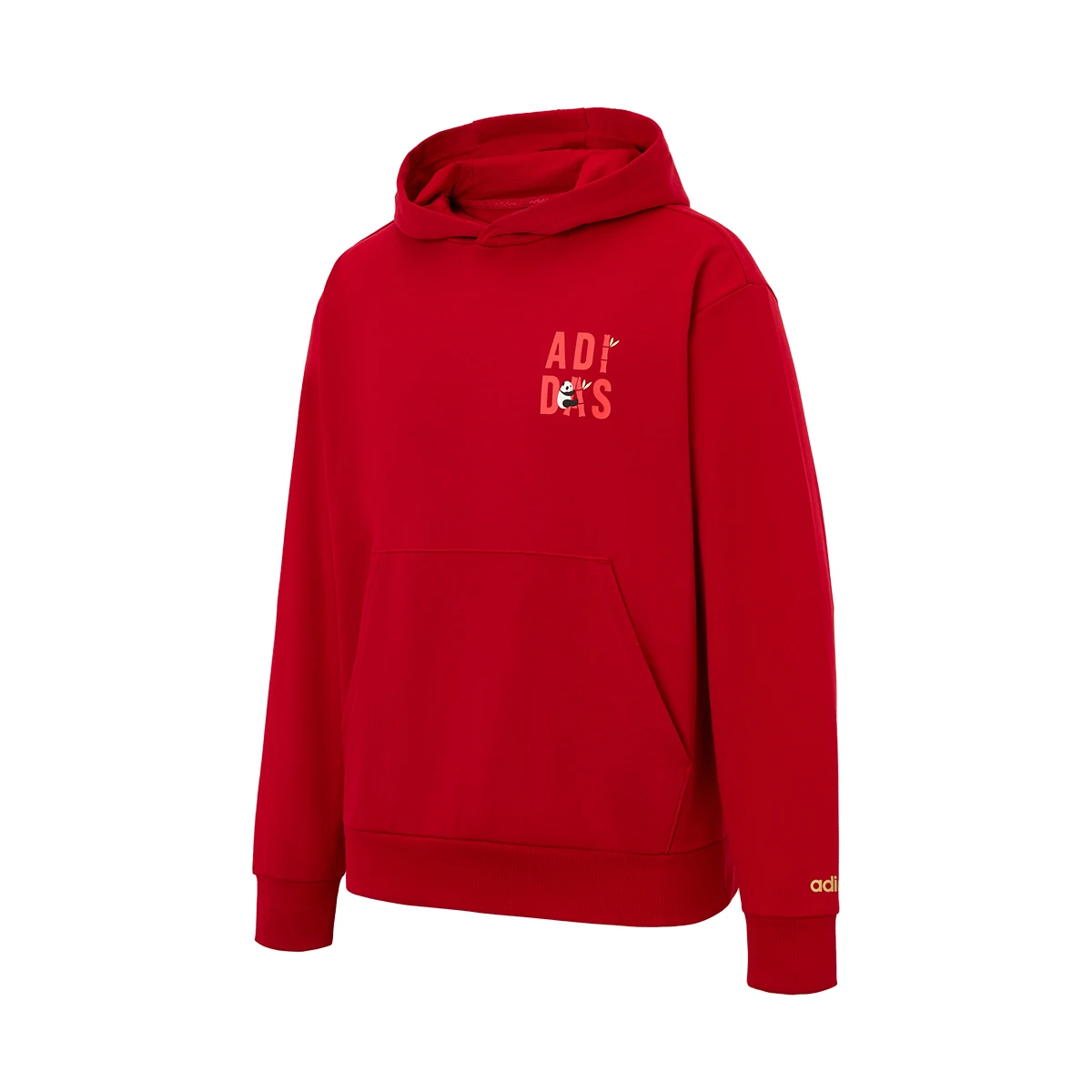 

Толстовка с капюшоном Adidas M FT CNY с рисунком, уютная и модная для холодных дней и повседневная