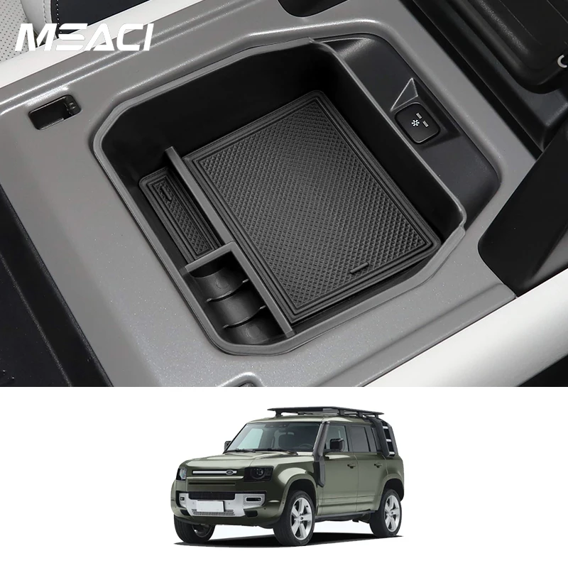 

Органайзер для центральной консоли Land Rover Defender (2020-2026, 2024, 2025), 130, 110, 90, подлокотник, ящик для хранения, аксессуары