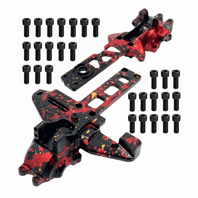 Vordere und Hintere Getriebeabdeckungen für Hyper GO MJX 1/16 16212 16213 16218 RC Auto Metall-Upgrade OP Zubehörteile