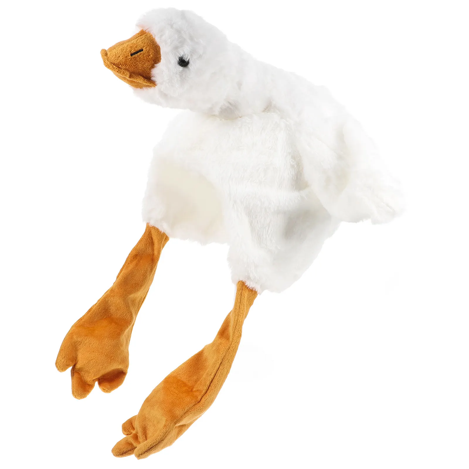 

Cute Goose Headgear for All Ages Photo Shoot Performance Accessory Playful Design Fun Event Prop Big Stuffed Goose