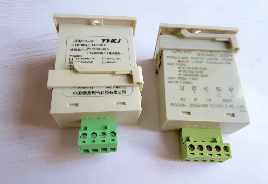 6 Digit Display Electronic Digital Counter JDM11-6H ZYC11-6H industrial counter Power failure memory