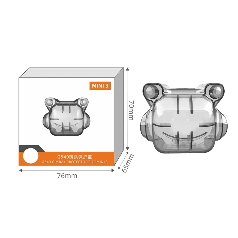 미니 3 비행 카메라 캡용 짐벌 잠금 렌즈 커버 카메라 가드 보호대