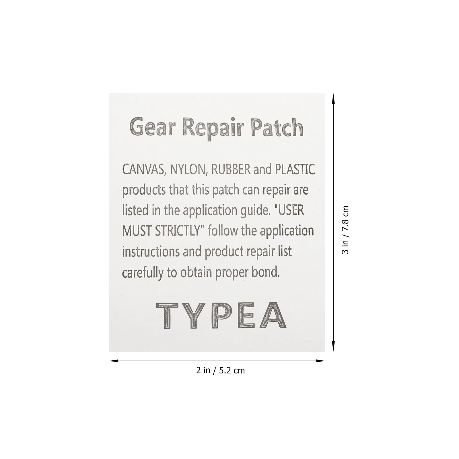 

TPU Self Adhesive Repair Patches Waterproof Kit PVC Plastic Rubber Transparent Inflatable Products Sticker