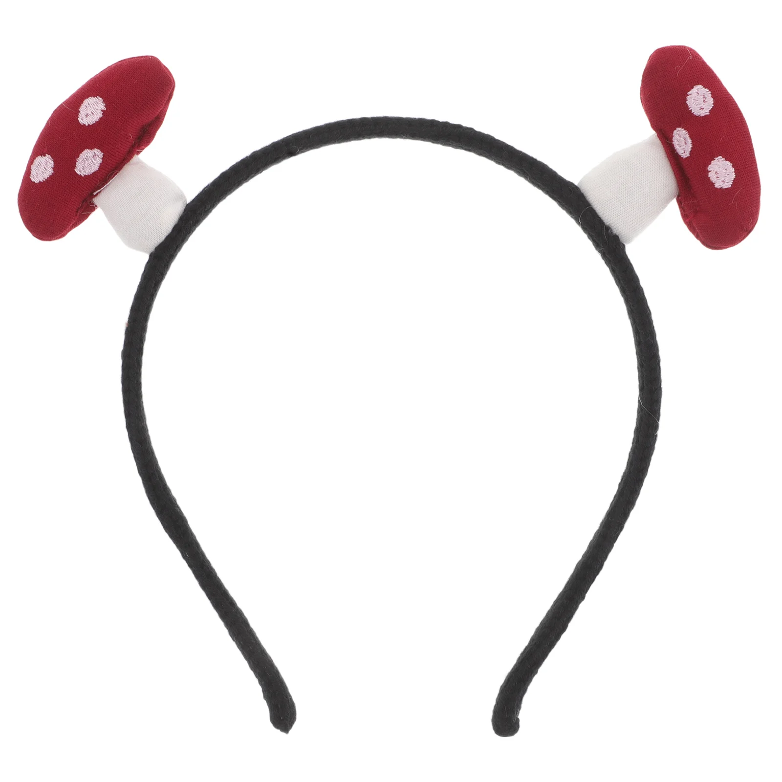 

Cute Mushroom Headband Girls Creative Fun Hairband For Women Halloween Wedding Party Costume Accessory Soft Comfortable Cartoon