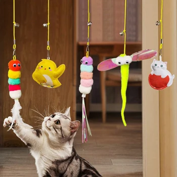 Hanging Door Cat Toy 1
