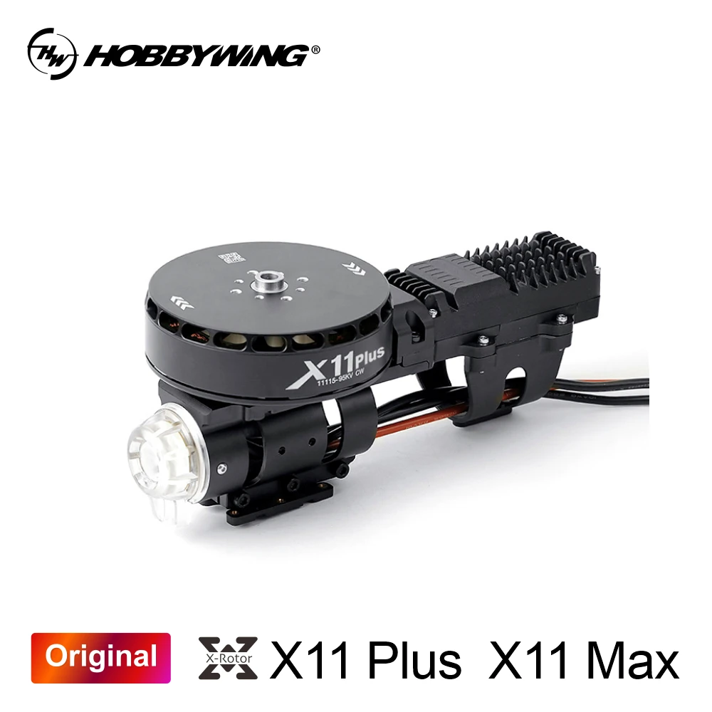 

Original Hobbywing X11 Max X11 Plus Power Xrotor FOC Combo 80A ESC Motor 41335 CW/CCW 30KG Propellers 50mm Tube For UAV Drone