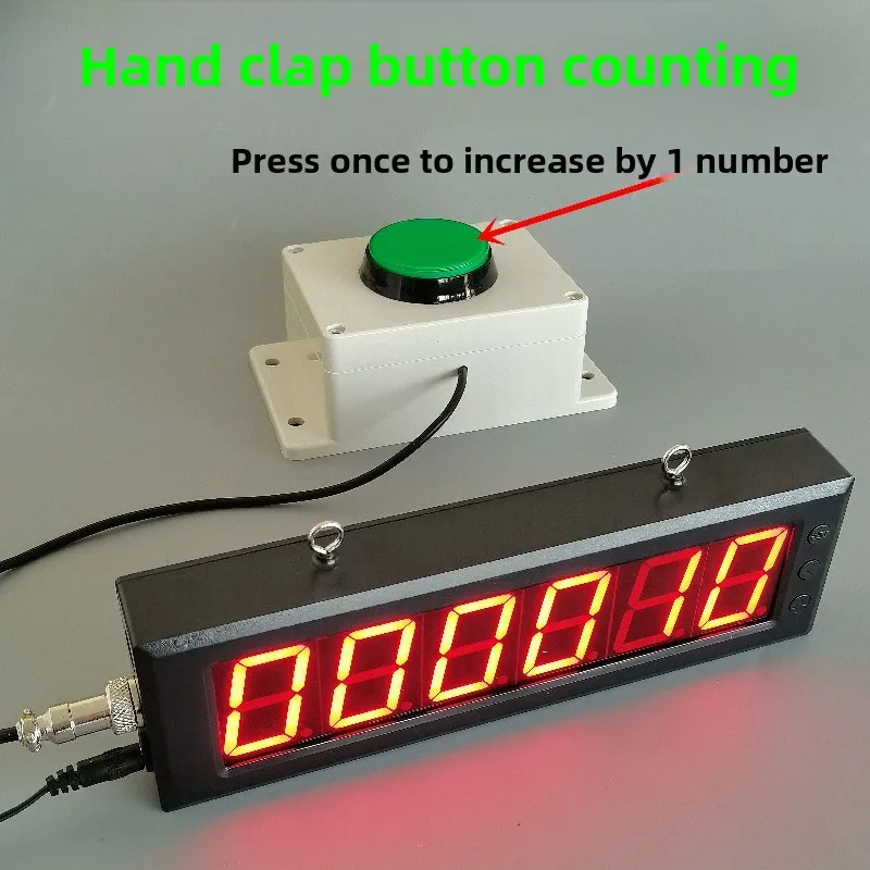 Industrial electronic digital, red light automatic induction counter, conveyor belt, large screen conveyor, packet point device