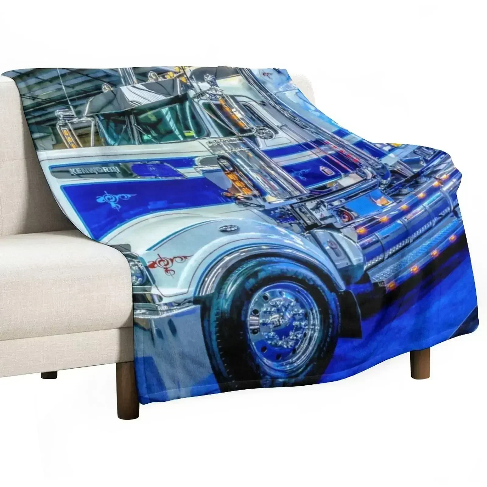 Max Chrome! Throw Blanket Cute Plaid Single Blankets