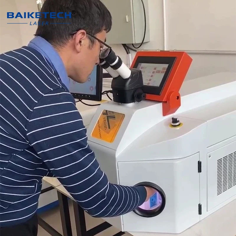 200w Portable Mini YAG Laser Machine for Stainless Steel Gold Silver Desktop Welder for Jewelry Spot Welding Machine Price