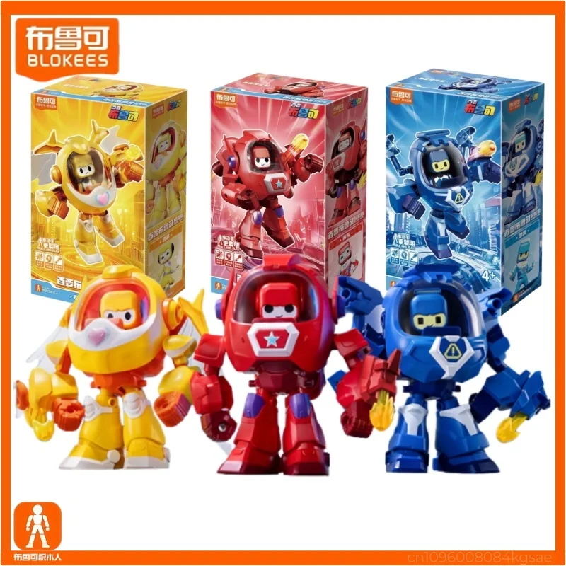 Blokees اللبنات تحصيل تنوعا Blokees لغز الجمعية تمثال اللعب نموذج الديكور هدايا عيد ميلاد الأطفال