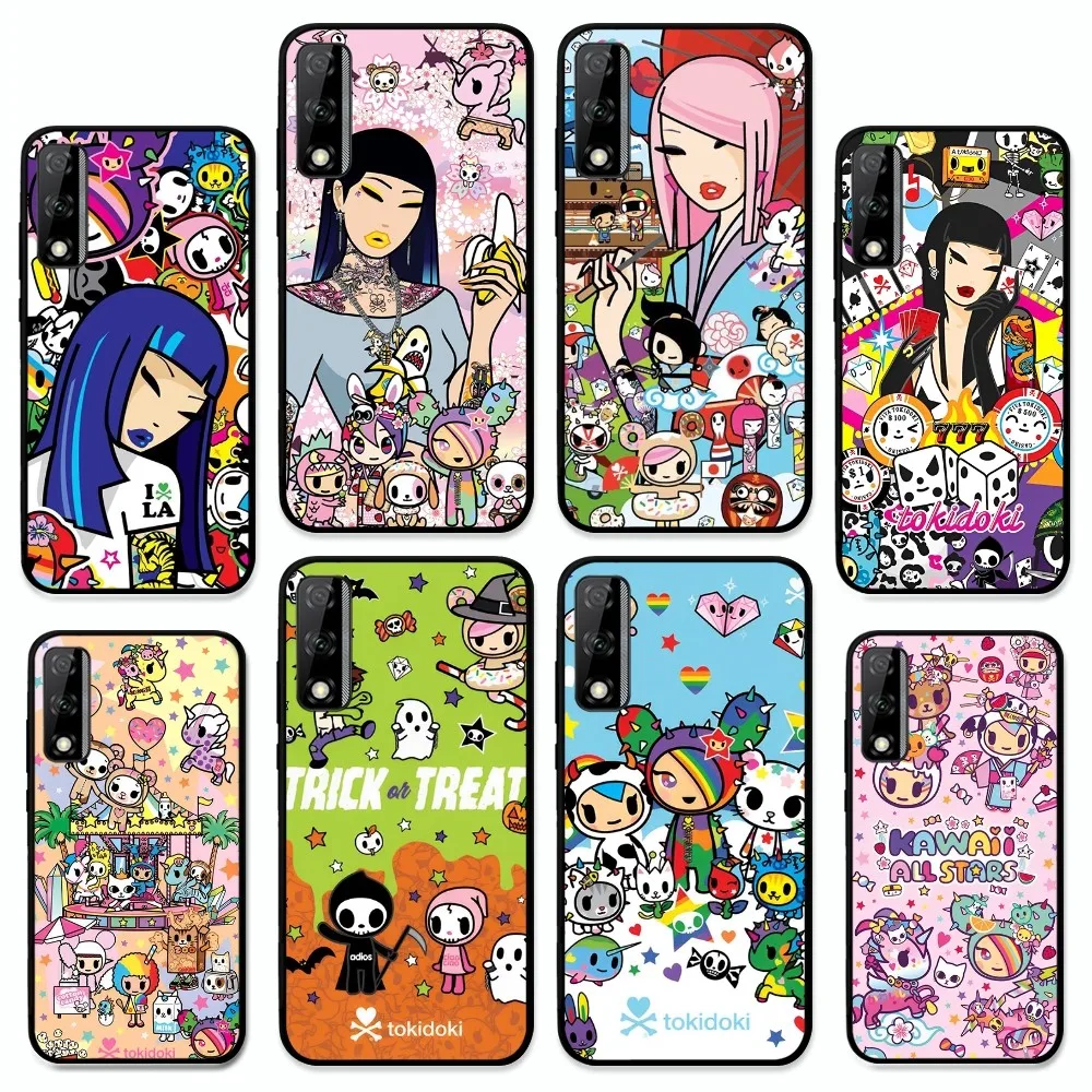 

Japan Tokidoki Phone Case For Huawei Y9 6 7 5 Prime Enjoy 7s 7 8 Plus 7a 9e 9plus 8E Lite Psmart Shell