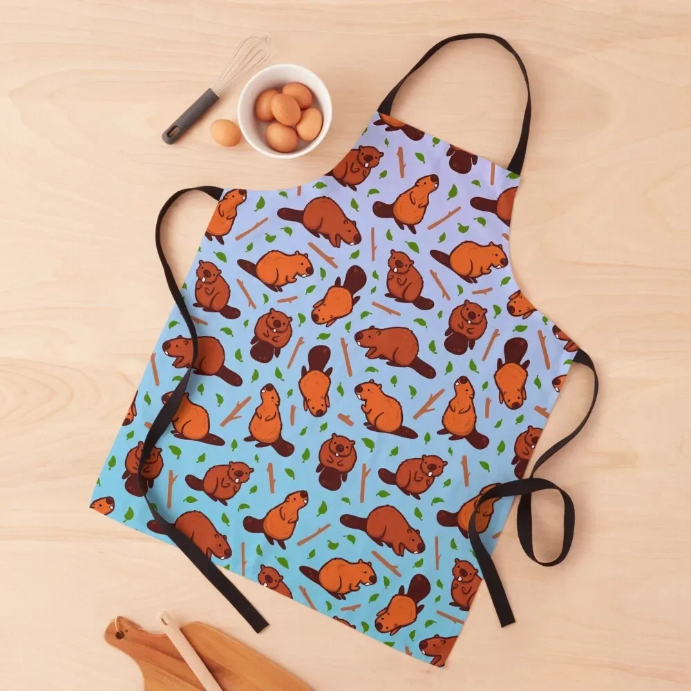 Beaver FevEr Apron custom women's kitchen Woman Kitchen Apron