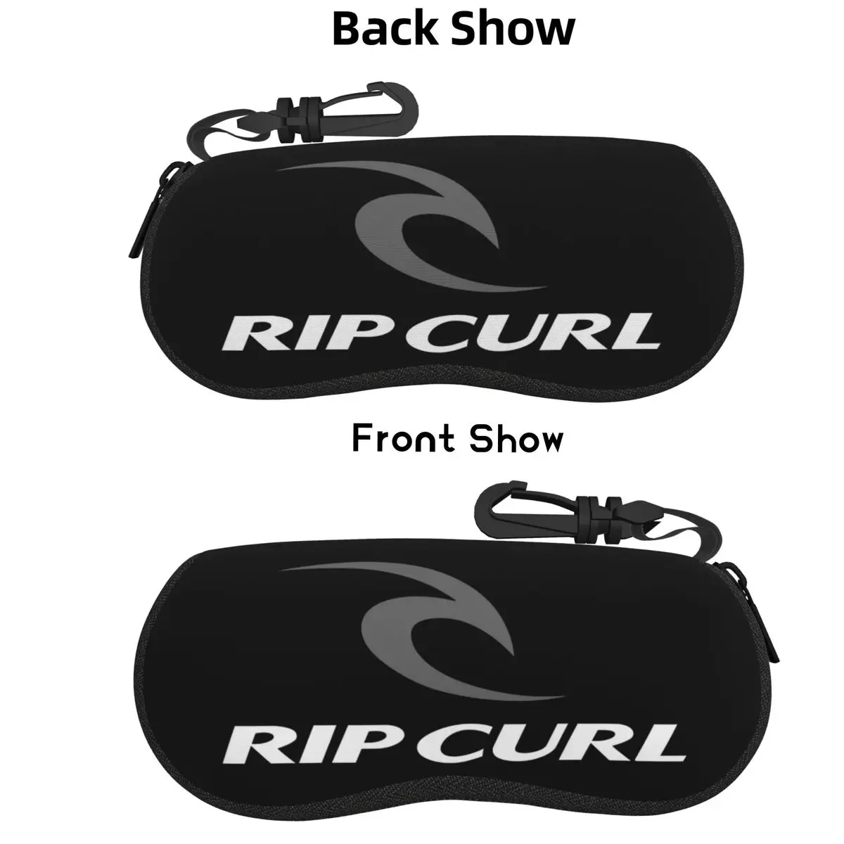

Чехол для очков с логотипом Rip Curl, защитный чехол для солнцезащитных очков, женский и мужской мягкий чехол для очков