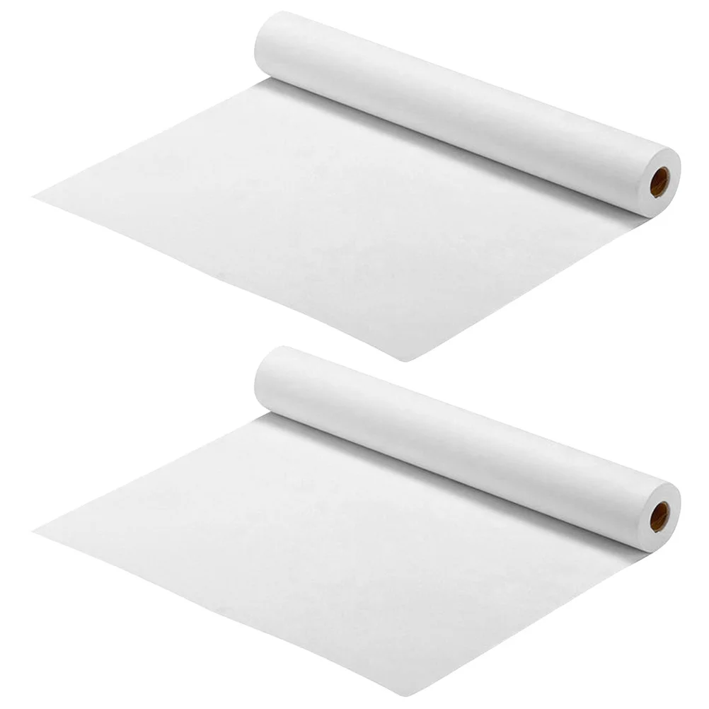 

2pcs 30Cm X 5M Drawing Paper Roll Blank Sketch Paper For Watercolor Acrylic Art Craft Kids Diy Projects Pencil Ink Crayon Pastel