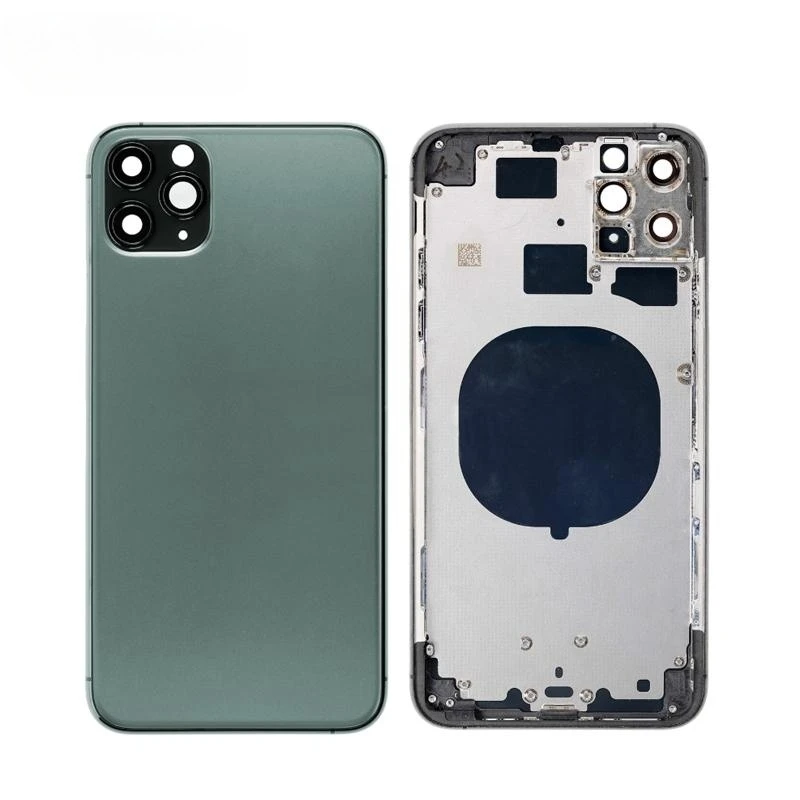 housing For Iphone 11 Pro Max 6.5\'\' / 11Pro 5.8\'\' Housing Cover Battery Door Rear Chassis Middl Frame Case with Back Glass