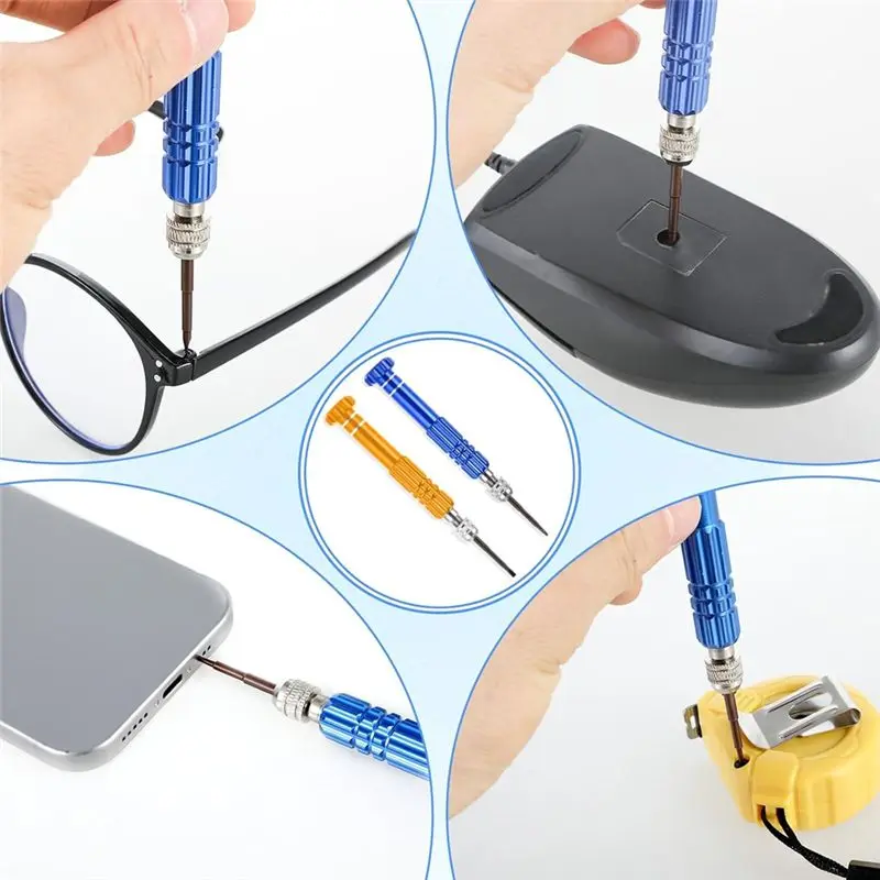 AEE4-5-In-1 Precision Eyeglass Repair Screwdriver Kit Magnetic Watch Screwdriver For Electronics Sunglasses Cellphone Jewelry