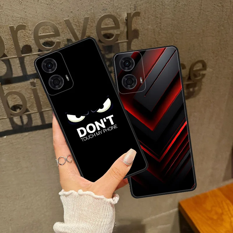 Para Motorola Moto G34 G24 funda trasera de silicona suave a la moda para Moto G24 funda de teléfono eléctrica etui Fundas para MOTOG24 G 24 lindo