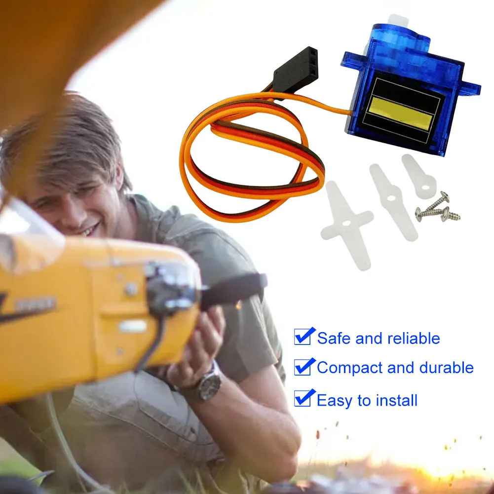 SG90 9G MG90S MG996R Servos Digital Gear MG995 SG92R Digital Metal Fixed-Wing Servo for Futaba JR Car RC Model Helicopter Boat