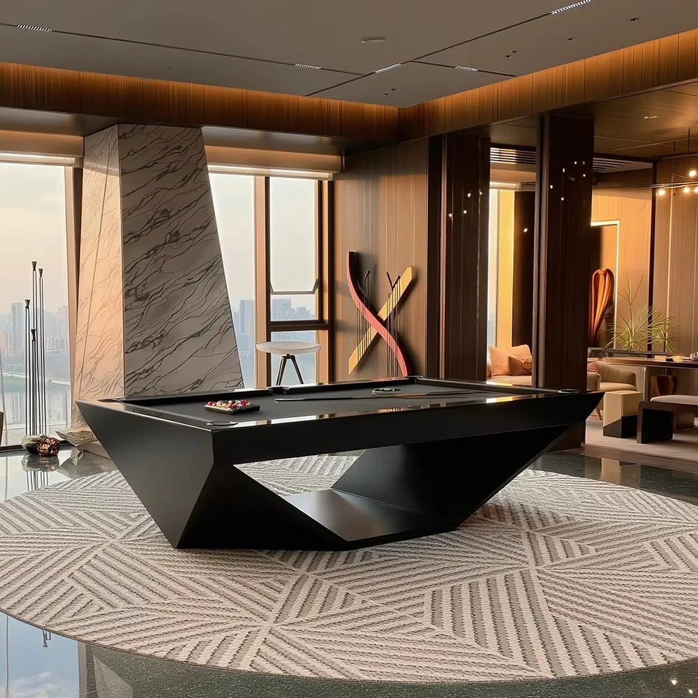 Hot Sale 7ft 8ft 9ft Custom Designer Luxury Professional Modern Commercial Slate Snooker Table
