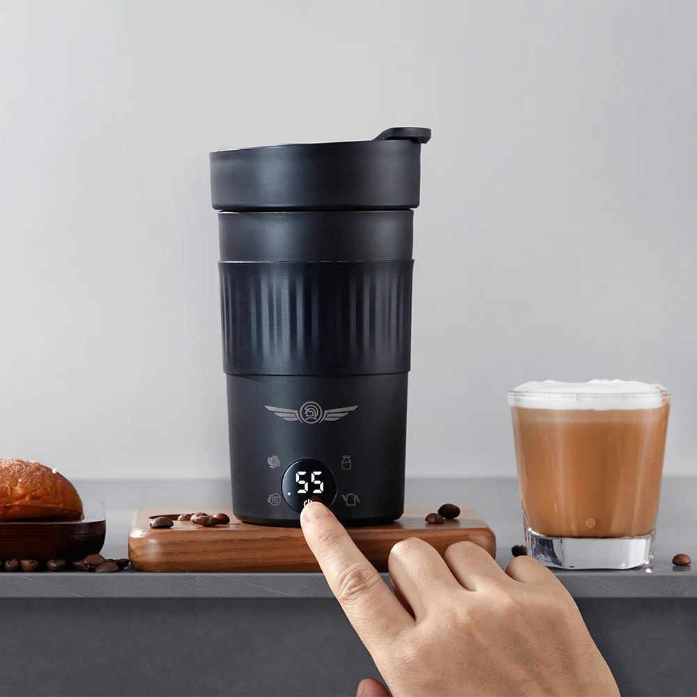 zeroHero Artist Cup Frother 300ml 4 Modes Touch Display for Home Office Espresso Latte Art Coffee Making Brewing Kits Pro and Xs