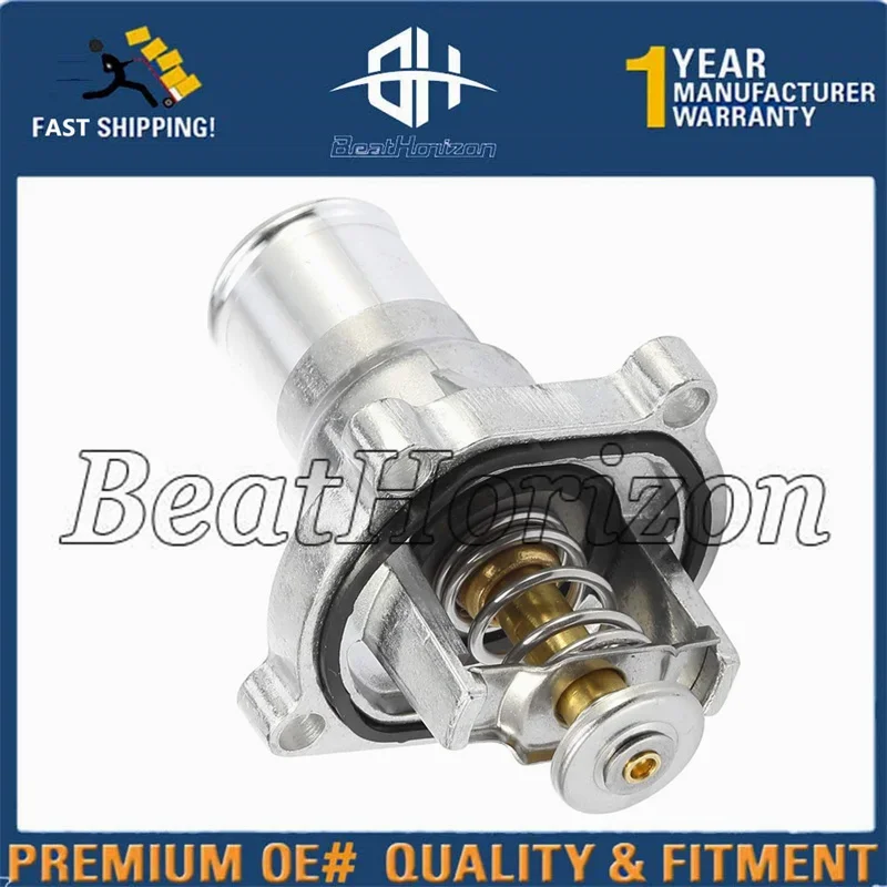 96984104 Aluminum Thermostat Housing Assembly for Chevrolet Cruze for Chevy Aveo Sonic Tracker Orlando G3 Engine Cooling Valve