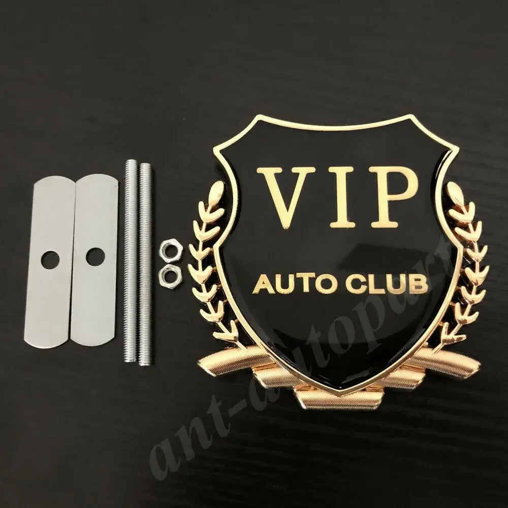 

Metal VIP Auto Club Luxury JP JDM Limited Sport Car Front Grille Emblem Badge