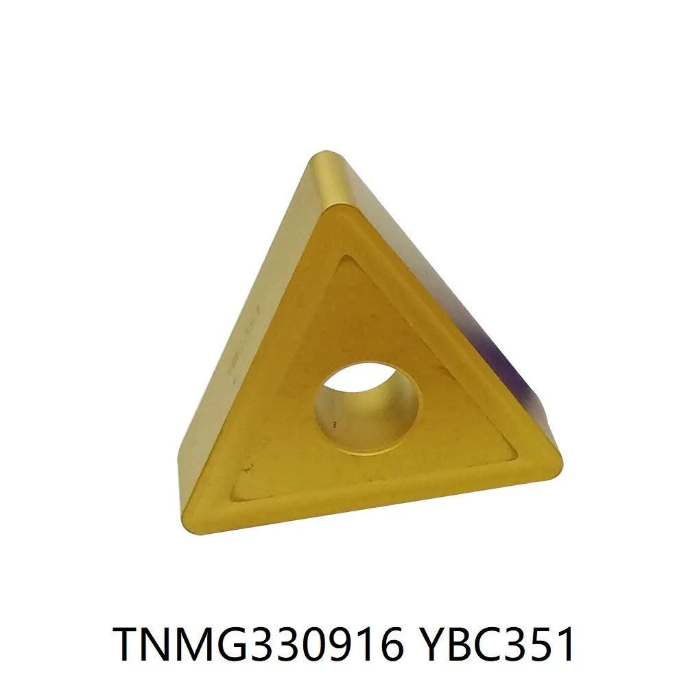 

TNMG CNC Inserts TNMG330916 YBC351 Lathe Cutting Tools Coated Cemented Carbide Turning for machining steel 5pcs