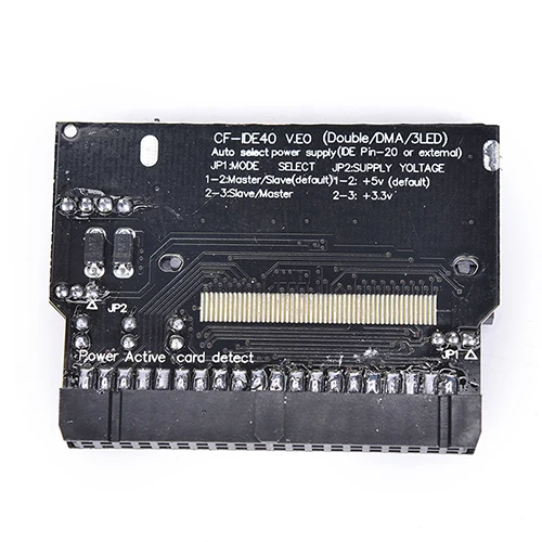 Compact Flash CF To IDE Converter, Bootable 40 Pin IDE 3.5 Female Adapter Card