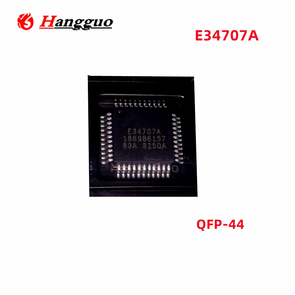 5pcs/Lot Original E34707 E34707A 186986157 QFP-44 Automotive Computer Board IC Chip